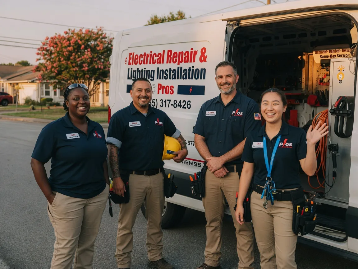 Licensed Electrician company in Poolville, TX